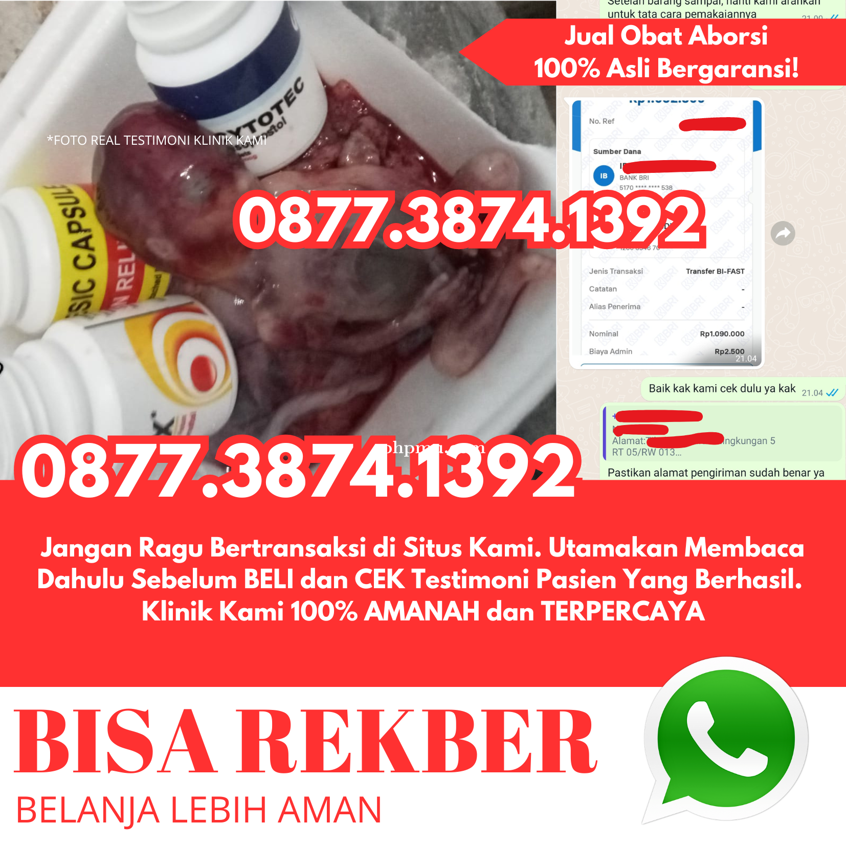 Cara Menggugurkan Kandungan Usia 2 Bulan dengan cara Terbaik 087738741392 